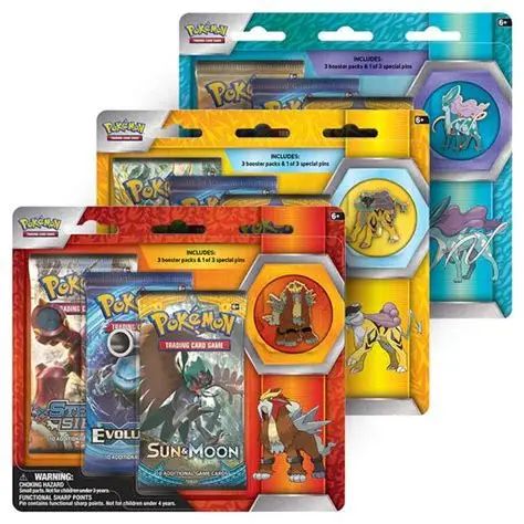 Legendary Beasts Triple Blister - Set of 3 (1 of Each Artwork)
