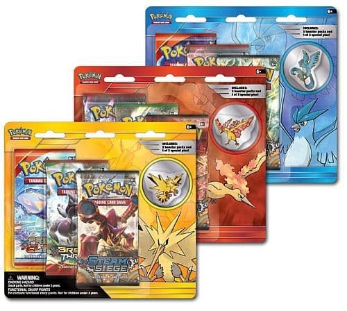 Legendary Birds Triple Blister - Set of 3 (1 of Each Artwork)